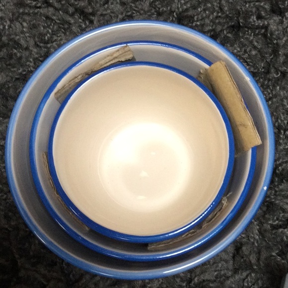 Christmas holiday snowman glitter glass 3 piece Akcam dishes & 3 piece bowl set - Picture 7 of 7